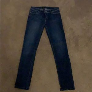 Dark washed jeans